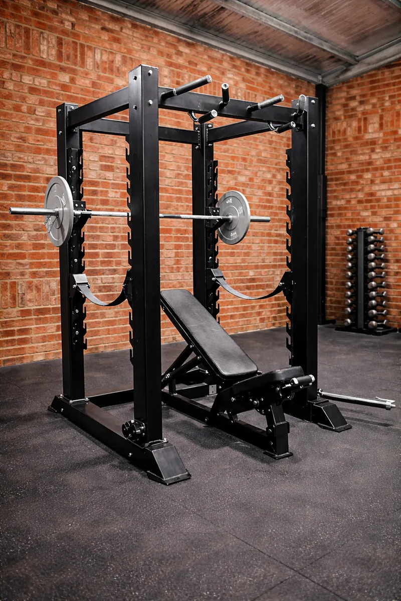 Full Cage Compact Rack, Power Racks, NXT GEN Fitness Equipment