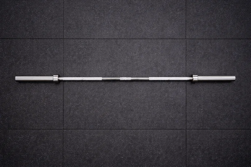 50mm Straight Olympic Chrome BB 1200mm, 10kg, Platforms, Free Weights & Bars, NXT GEN Fitness Equipment